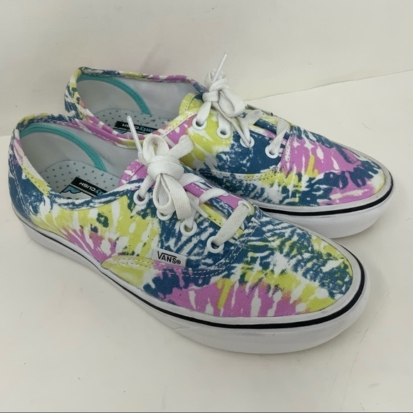 Vans Comfycush Authentic Trainers-Orchid/True White/Multicolor. Womens Size 7.0 - Picture 5 of 12